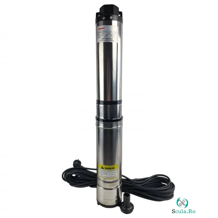 Pompa submersibila multietajata de mare adancime YPAN (SWAT), 6.5mc h, 1500w, 8 turbine, bobinaj cupru