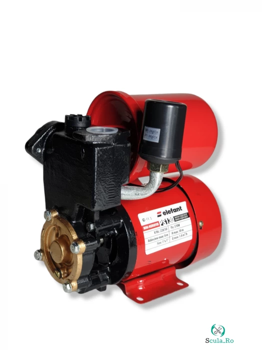 Mini hidrofor, ELEFANT PS130, silentios, 370W, turbina bronz, 1.8bari la 308.00 lei ron