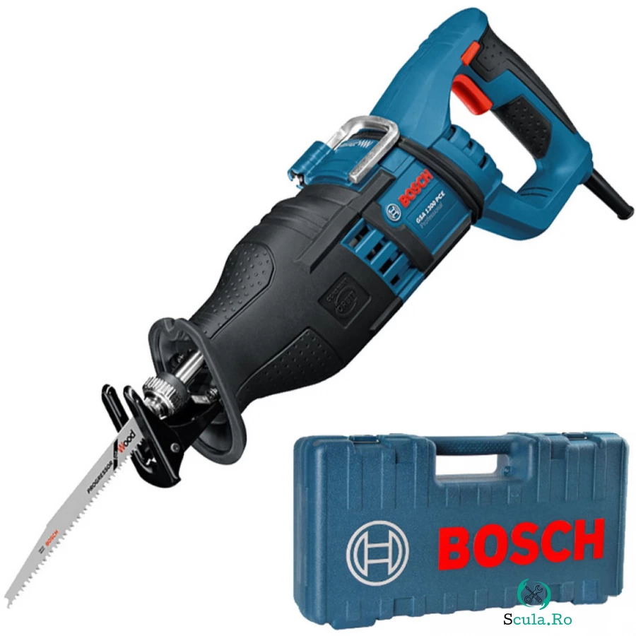 BOSCH Fierastrau tip sabie Bosch Professional GSA 1300 PCE, cu geanta la 2,005.82 lei ron