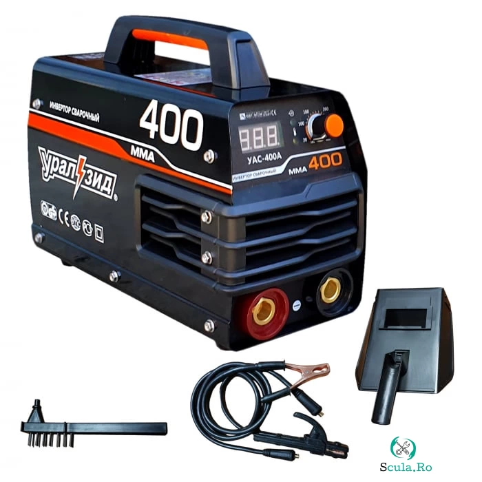 Aparat de Sudura - Invertor MMA 400A URALZID, Accesorii Incluse la 558.00 lei ron