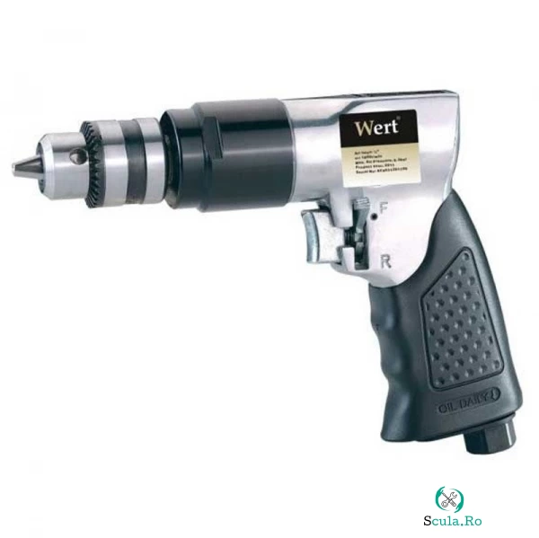 Masina de gaurit pneumatica Wert 1852, 3 8, , 6.3 bari, 1800 rpm la 127.17 lei ron