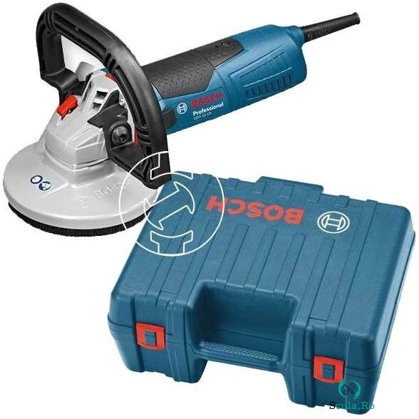 BOSCH Masina de slefuit beton Bosch Professional GBR 15 CA, 1500W, cu geanta la 2,618.39 lei ron