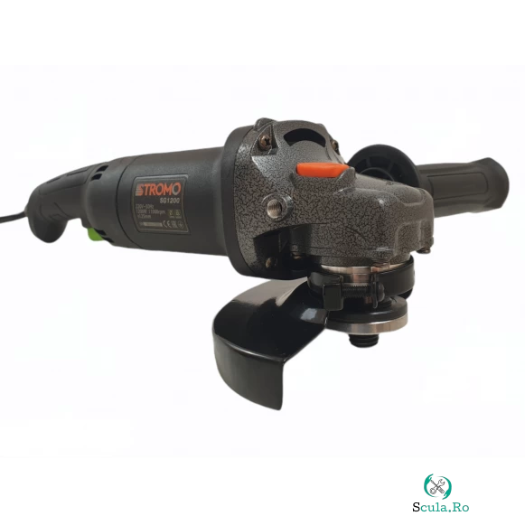 Polizor unghiular Stromo SG1200, 1200W, 125mm, 1100RPM la 171.00 lei ron