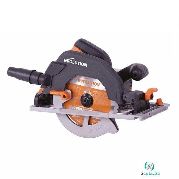 Fierastrau circular de mana multifunctional R185CCS EU Evolution 027-0003C, 1600 W, O185 mm