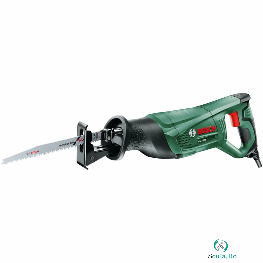 BOSCH Fierastrau sabie Bosch PSA 700 E, 710 W, sistem SDS ,150 mm adancime maxima taiere, 10 mm adancime taiere otel la 500.20 lei ron