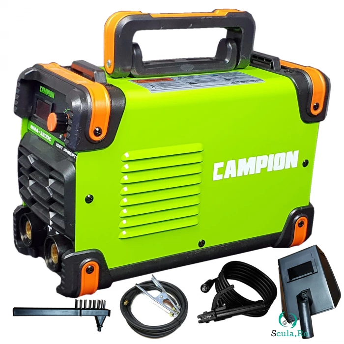 Aparat de Sudura tip invertor,Model CAMPION MMA 320DC, Afisaj Electronic, Accesorii Incluse, Cabluri 3 metri la 564.00 lei ron
