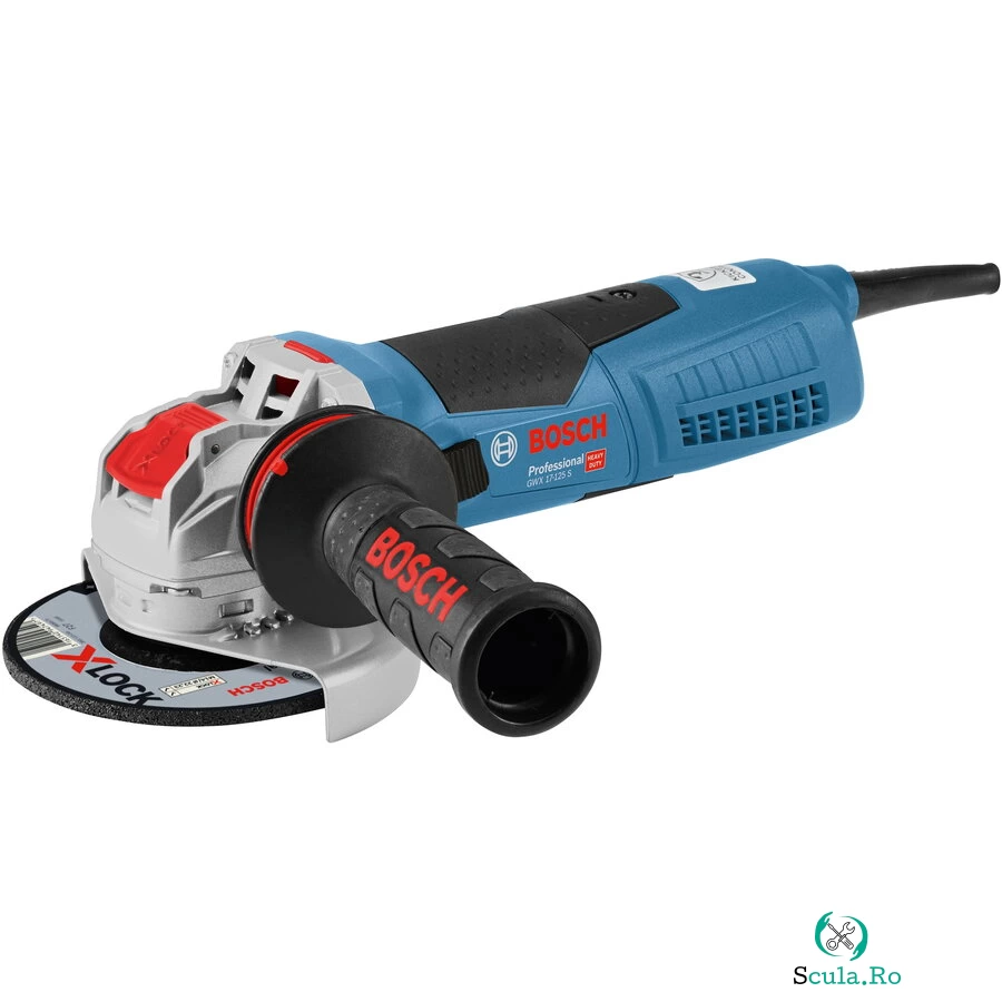 BOSCH Polizor unghiular Bosch Professional X-Lock GWX 17-125 S, 1700 W, 11.500 RPM, 125 mm la 1,082.15 lei ron