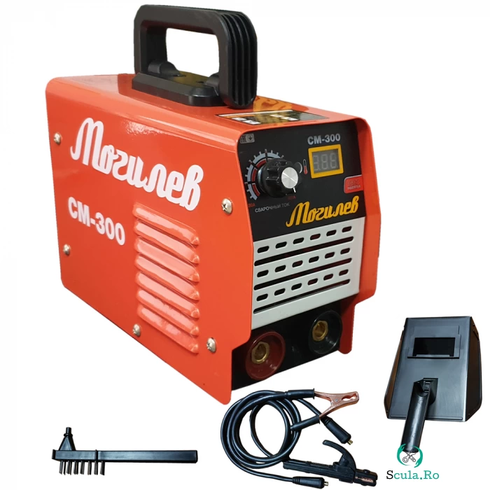 Aparat sudura tip Invertor MOGILEV CM 300, Afisaj Electronic, Complet Accesorizat