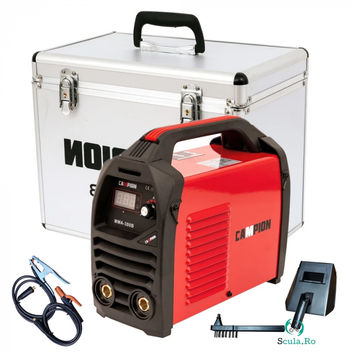 Aparat de sudura tip Invertor Campion MMA 300B + Geanta Transport la 609.00 lei ron