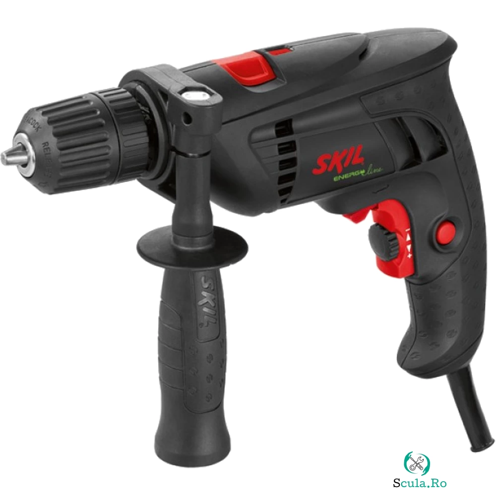 Masina de gaurit cu percutie Skil 6110AA, 3800 RPM, Mandrina 10 mm