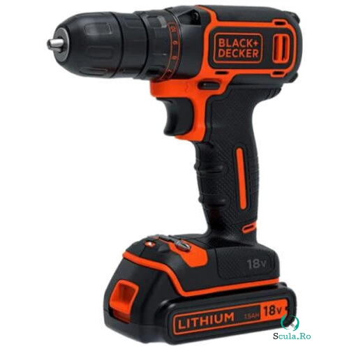 Black & Decker Black & Decker BDCDC18-QW Masina de gaurit si insurubat
