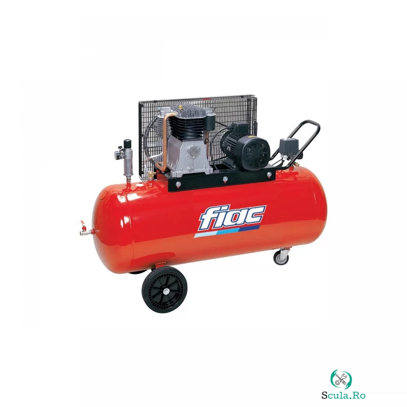 Compresor de aer cu piston trifazat, FIAC Professional Italia, tip NEW-AB300/610TC, 380V, rezervor 270l, debit 610l/min, 10 bar, ungere cu ulei la 8,047.99 lei ron