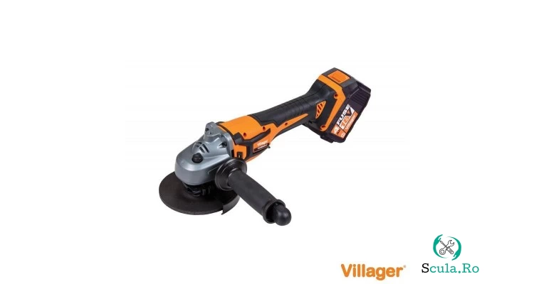 Polizor unghiular cu acumulator Villager, Fuse VLP 4520 Solo 058976